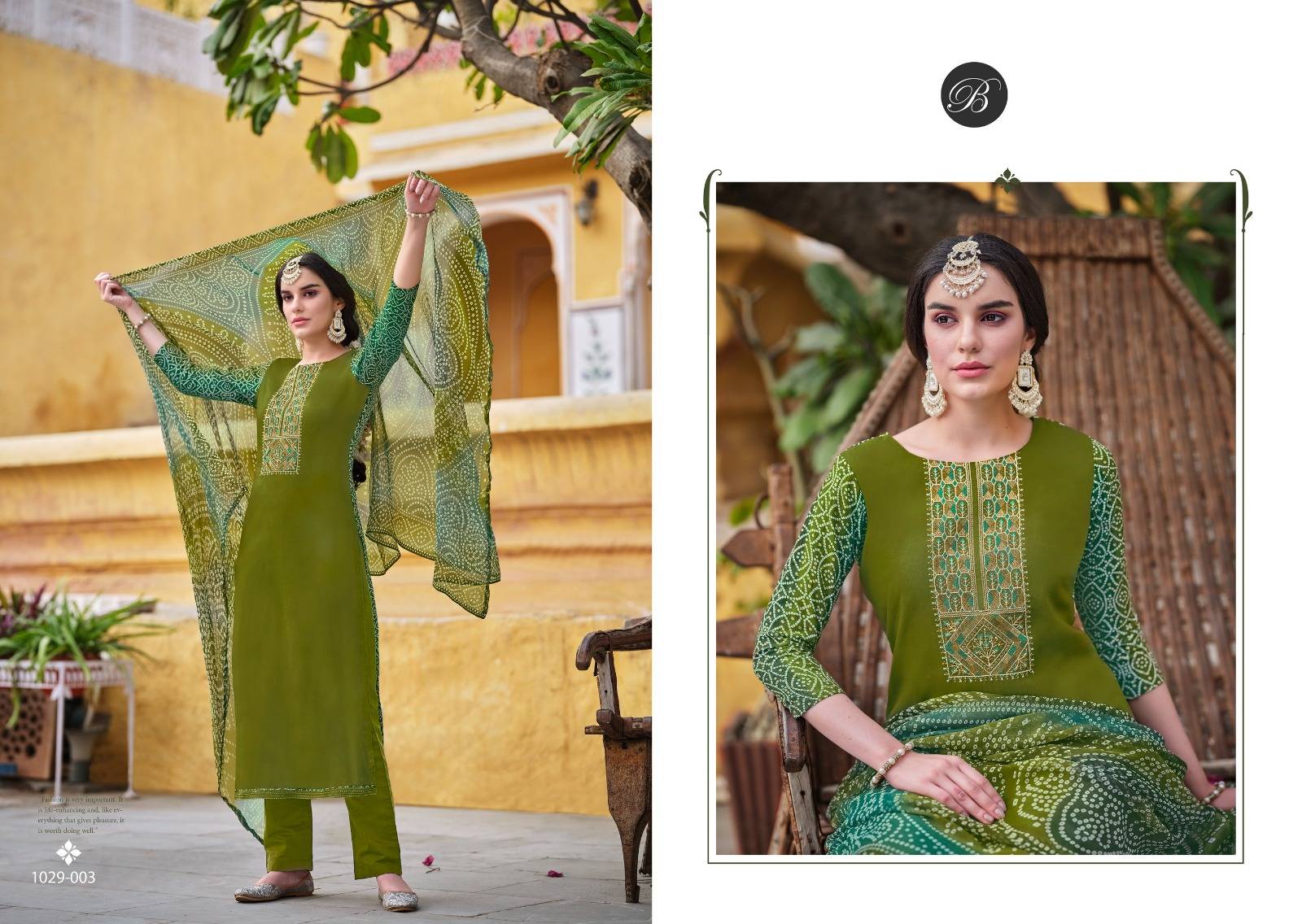 HUMSAFAR BY Belliza 1029-001 TO 1029-008 SERIES Pakistani Stylish Embroidered Pure VISCOSE Dresses At Wholesale Price